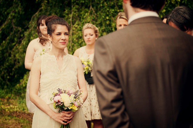 bellinter house wedding ceremony outdoors
